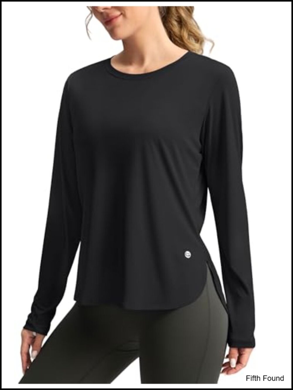 Women's UPF 50+ Long Sleeve Sun Shirt Workout Hiking Top Thumbholes